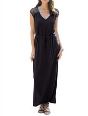 Maxi ζέρσεϊ φόρεμα ALBA MODA : FW
