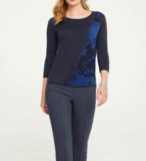 Πουλόβερ Rick Cardona Βισκόζ και βαμβάκι  - fashionworld.gr