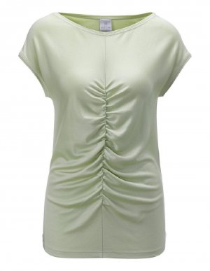 αν. πράσινο Shirt με μετάξι και βαμβάκι MADELEINE. by Heine