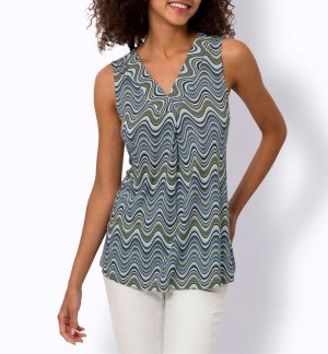 Σταμπωτό-Shirt τοπ Heine  - fashionworld.gr
