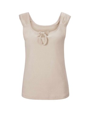 Designer-Shirt Τοπ σε ριπ οπτική Linea Tesini  - fashionworld.gr