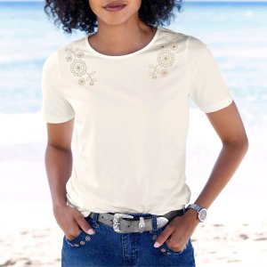 Shirt με διάτρητο κέντημα Heine  - fashionworld.gr