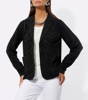Ζέρσεϊ μπλέιζερ σε ζακάρ-ντεσέν Création L  - fashionworld.gr
