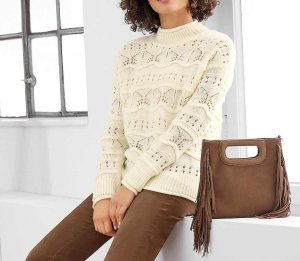 Designer-πουλόβερ με μαλλί Linea Tesini  - fashionworld.gr