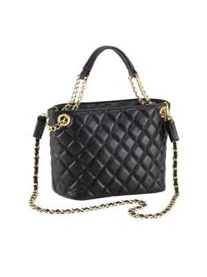 Τσάντα με ρομβοειδές καπιτονέ Heine  - fashionworld.gr