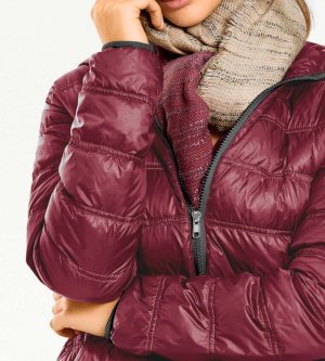 Μπουφάν με πούπουλα με κουκούλα Heine  - fashionworld.gr