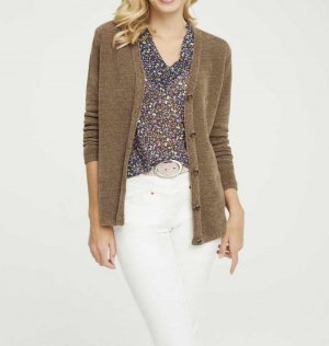 Chenille πλεκτή ζακέτα Linea Tesini  - fashionworld.gr