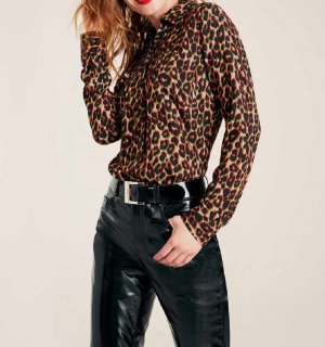 Σταμπωτή πουκαμίσα Heine  - fashionworld.gr