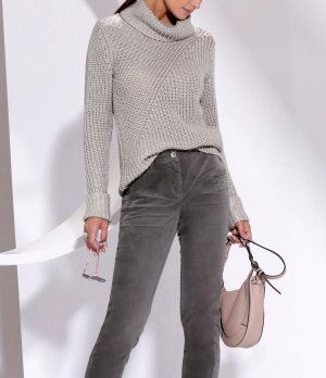 Πουλόβερ με γυαλιστερό νήμα Création L  - fashionworld.gr