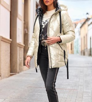 Καπιτονέ μπουφάν με κουκούλα Heine  - fashionworld.gr