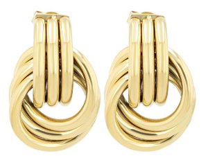 Σκουλαρίκια από ατσάλι  - fashionworld.gr