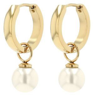 Akzent Κρίκοι με Ø 8 mm πέρλα  - fashionworld.gr